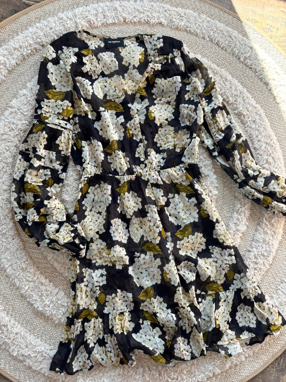 The Kooples dress with slip – Floral print – Very good condition – photo 4